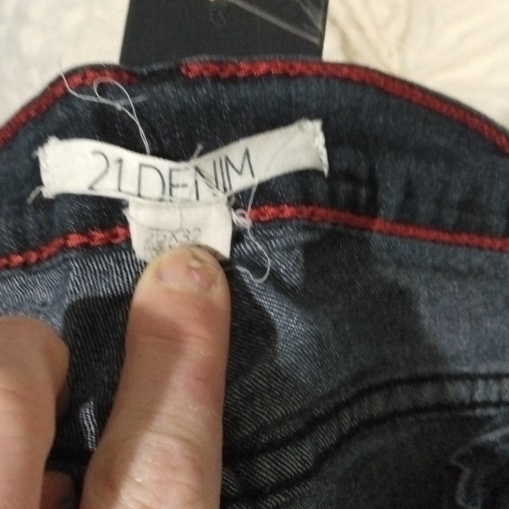 21 denim black skinny jeans size 25